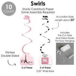 Big Dot Of Happiness Paris, Ooh La La - Paris Themed Baby Shower Or Birthday Party Supplies Decoration Kit - Decor Galore Party Pack - 51 Pieces 8 Big Dot Of Happiness Paris, Ooh La La - Paris Themed Baby Shower Or Birthday Party Supplies Decoration Kit - Decor Galore Party Pack - 51 Pieces -Aurora Party Sales GUEST 6ce1321c da73 4f78 a040 2513d3fb9e95