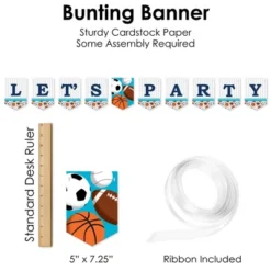 Big Dot Of Happiness Go, Fight, Win - Sports - Baby Shower Or Birthday Party Supplies Decoration Kit - Decor Galore Party Pack - 51 Pieces -Aurora Party Sales GUEST 6e418a44 df65 45cc b300 cdd16cc3da5d