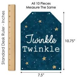 Big Dot Of Happiness Twinkle Twinkle Little Star - Hanging Vertical Paper Door Banners - Baby Shower Or Birthday Party Wall Kit - Indoor Door Decor 8 Big Dot Of Happiness Twinkle Twinkle Little Star - Hanging Vertical Paper Door Banners - Baby Shower Or Birthday Party Wall Kit - Indoor Door Decor -Aurora Party Sales GUEST 6e6a36f6 1d50 4959 93f0 54e390711bd8