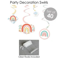 Big Dot Of Happiness Hello Rainbow - Boho Baby Shower And Birthday Party Supplies - Banner Decoration Kit - Fundle Bundle -Aurora Party Sales GUEST 6ed6895e ef49 445e b6fb 3809833a5f54