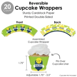 Big Dot Of Happiness Let’s Rally - Pickleball - Birthday Or Retirement Party Favors And Cupcake Kit - Fabulous Favor Party Pack - 100 Pieces -Aurora Party Sales GUEST 6ee15f09 22aa 4e39 9a2f 6f5610a4eccf