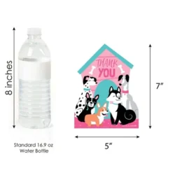 Big Dot Of Happiness Pawty Like A Puppy Girl - Shaped Thank You Cards - Pink Dog Baby Shower Or Birthday Party Thank You Cards & Envelopes - Set Of 12 -Aurora Party Sales GUEST 71fbd2c0 cd2e 4b4c bb8f dd71230a48b0