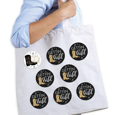 Big Dot Of Happiness Nash Bash - 3 Inch Nashville Bachelorette Party Badge - Pinback Buttons - Set Of 8 1 Big Dot Of Happiness Nash Bash - 3 Inch Nashville Bachelorette Party Badge - Pinback Buttons - Set Of 8