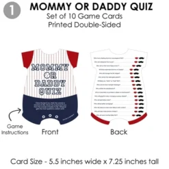 Big Dot Of Happiness Batter Up - Baseball - 4 Baby Shower Games - 10 Cards Each - Gamerific Bundle -Aurora Party Sales GUEST 729a6807 b263 4b73 b699 359e197ddcdd