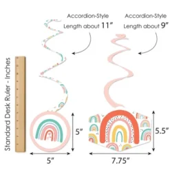 Big Dot Of Happiness Hello Rainbow - Boho Baby Shower And Birthday Party Hanging Decor - Party Decoration Swirls - Set Of 40 11 Big Dot Of Happiness Hello Rainbow - Boho Baby Shower And Birthday Party Hanging Decor - Party Decoration Swirls - Set Of 40 -Aurora Party Sales GUEST 7308f0e9 d546 463f b993 ce3f48ae1fbf