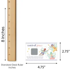 Big Dot Of Happiness Let's Be Fairies - Fairy Garden Birthday Party Game Scratch Off Cards - 22 Count -Aurora Party Sales GUEST 73fb4fc5 8056 4342 8631 168c46effe6c