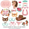 Big Dot Of Happiness Run Wild Horses - Pony Birthday Party Photo Booth Props Kit - 20 Count