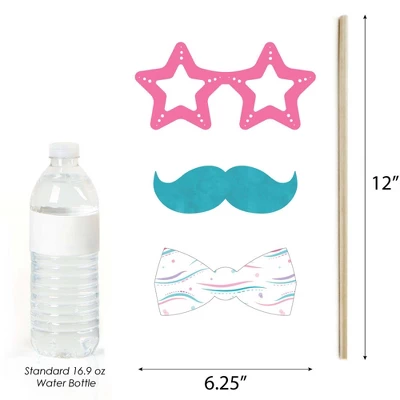 Big Dot Of Happiness Narwhal Girl - Under The Sea Baby Shower Or Birthday Party Photo Booth Props Kit - 20 Count 3 Big Dot Of Happiness Narwhal Girl - Under The Sea Baby Shower Or Birthday Party Photo Booth Props Kit - 20 Count - Image 3