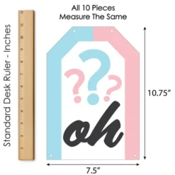 Big Dot Of Happiness Baby Gender Reveal - Hanging Vertical Paper Door Banners - Team Boy Or Girl Party Wall Decoration Kit - Indoor Door Decor -Aurora Party Sales GUEST 77532d5f c056 4f09 ae8a a340899053eb