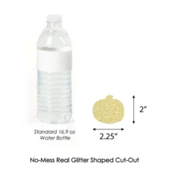 Big Dot Of Happiness Gold Glitter Pumpkin Party Straws - No-Mess Real Glitter Cut-Outs & Decorative Fall & Thanksgiving Party Paper Straws - Set Of 24 -Aurora Party Sales GUEST 780b537f e3f8 4cb6 bd0b a9015d4caf43