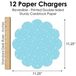 Big Dot Of Happiness Blue Confetti Stars - Simple Party Round Table Decorations - Paper Chargers - Place Setting For 12 12 Big Dot Of Happiness Blue Confetti Stars - Simple Party Round Table Decorations - Paper Chargers - Place Setting For 12 -Aurora Party Sales GUEST 797fb96d 9ae3 4e3e 888b b8f86bdb1d93