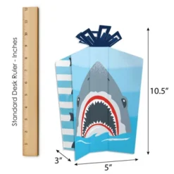 Big Dot Of Happiness Shark Zone - Jawsome Shark Party Or Birthday Party Decor And Confetti - Terrific Table Centerpiece Kit - Set Of 30 -Aurora Party Sales GUEST 7ac61817 b68d 4b65 9627 3bd54c4f9cd3