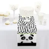 Big Dot Of Happiness Party Like A Panda Bear - Petite Baby Shower Or Birthday Party Paper Table Runner - 12 X 60 Inches