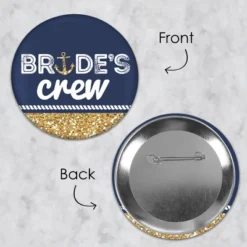 Big Dot Of Happiness Last Sail Before The Veil - 3 Inch Nautical Bachelorette And Bridal Shower Badge - Pinback Buttons - Set Of 8 -Aurora Party Sales GUEST 7b4c5a41 d029 485c 8eff 2f02c276ee85