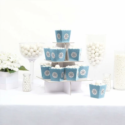 Big Dot Of Happiness Winter Wonderland - Party Mini Favor Boxes - Snowflake Holiday Party And Winter Wedding Treat Candy Boxes - Set Of 12 1 Big Dot Of Happiness Winter Wonderland - Party Mini Favor Boxes - Snowflake Holiday Party And Winter Wedding Treat Candy Boxes - Set Of 12