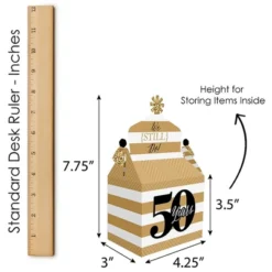 Big Dot Of Happiness We Still Do - 50th Wedding Anniversary - Treat Box Party Favors - Anniversary Party Goodie Gable Boxes - Set Of 12 10 Big Dot Of Happiness We Still Do - 50th Wedding Anniversary - Treat Box Party Favors - Anniversary Party Goodie Gable Boxes - Set Of 12 -Aurora Party Sales GUEST 7e7928b7 b7f5 4441 b7e9 17e4d9922a18