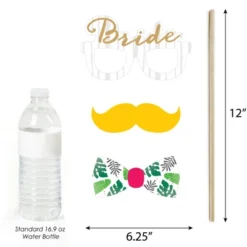 Big Dot Of Happiness Last Luau - Tropical Bachelorette Party And Bridal Shower Photo Booth Props Kit - 20 Count 6 Big Dot Of Happiness Last Luau - Tropical Bachelorette Party And Bridal Shower Photo Booth Props Kit - 20 Count -Aurora Party Sales GUEST 7ee3661e bb7a 48ce 9adc 35019d836193