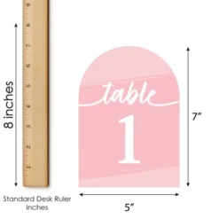 Big Dot Of Happiness Pink Elegantly Simple - Wedding Receptions, Parties Or Events Double-Sided 5 X 7 Inches Cards - Table Numbers - 1-20 11 Big Dot Of Happiness Pink Elegantly Simple - Wedding Receptions, Parties Or Events Double-Sided 5 X 7 Inches Cards - Table Numbers - 1-20 -Aurora Party Sales GUEST 8027f43d 353c 47a0 8556 fb4beb96e529