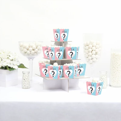 Big Dot Of Happiness Baby Gender Reveal - Party Mini Favor Boxes - Team Boy Or Girl Party Treat Candy Boxes - Set Of 12 1 Big Dot Of Happiness Baby Gender Reveal - Party Mini Favor Boxes - Team Boy Or Girl Party Treat Candy Boxes - Set Of 12