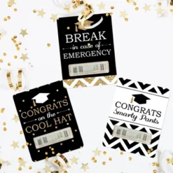 Big Dot Of Happiness Tassel Worth The Hassle - Gold - DIY Assorted Graduation Cash Holder Gift - Funny Money Cards - Set Of 6 11 Big Dot Of Happiness Tassel Worth The Hassle - Gold - DIY Assorted Graduation Cash Holder Gift - Funny Money Cards - Set Of 6 -Aurora Party Sales GUEST 84743703 9f4d 4f05 bd69 d51a4026cd3f