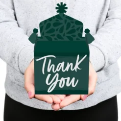 Big Dot Of Happiness Emerald Elegantly Simple - Treat Box Party Favors - Guest Party Favors Goodie Gable Boxes - Set Of 12 -Aurora Party Sales GUEST 8599ceec 0d20 40af 975b 29a90a520739