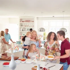 Big Dot Of Happiness Hello Rainbow - Triangle Boho Baby Shower And Birthday Party Photo Props - Pennant Flag Centerpieces - Set Of 20 -Aurora Party Sales GUEST 862ece0a 7fec 417a 80b6 7c3943e430b8