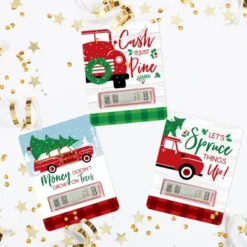 Big Dot Of Happiness Merry Little Christmas Tree - DIY Assorted Red Truck And Car Christmas Party Cash Holder Gift - Funny Money Cards - Set Of 6 13 Big Dot Of Happiness Merry Little Christmas Tree - DIY Assorted Red Truck And Car Christmas Party Cash Holder Gift - Funny Money Cards - Set Of 6 -Aurora Party Sales GUEST 86892b24 9aa8 4cba 99ca 3b60b6c82ba8