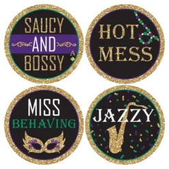 Big Dot Of Happiness Nola Bride Squad - New Orleans Bachelorette Party Funny Name Tags - Party Badges Sticker Set Of 12 -Aurora Party Sales GUEST 86d36981 0632 4a41 90ab 38a54bd1cc69