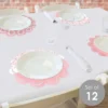 Big Dot Of Happiness Sweet 16 - 16th Birthday Party Round Table Decorations - Paper Chargers - Place Setting For 12