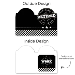 Big Dot Of Happiness Happy Retirement - Congratulations Giant Greeting Card - Big Shaped Jumborific Card -Aurora Party Sales GUEST 879688f8 5431 4b05 bd11 944408528021