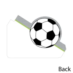 Big Dot Of Happiness Goaaal - Soccer - Shaped Thank You Cards - Baby Shower Or Birthday Party Thank You Note Cards With Envelopes - Set Of 12 -Aurora Party Sales GUEST 87a32bea d6fd 4c22 8898 63a8b415f8b6