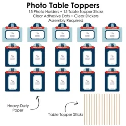 Big Dot Of Happiness Boy 16th Birthday - Sweet Sixteen Birthday Party Picture Centerpiece Sticks - Photo Table Toppers - 15 Pieces -Aurora Party Sales GUEST 892a2f77 3c34 40ec b16d 8ef2182c62bf