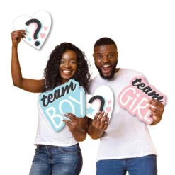 Big Dot Of Happiness Baby Gender Reveal - Yard Sign And Outdoor Lawn Decorations - Team Boy Or Girl Party Yard Signs - Set Of 8 -Aurora Party Sales GUEST 89578dc4 af45 4e90 bf94 1d60c4d10da0