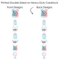 Big Dot Of Happiness Baby Gender Reveal - Team Boy Or Girl Party Centerpiece Sticks - Showstopper Table Toppers - 35 Pieces -Aurora Party Sales GUEST 8af3cb27 0369 4250 8cf9 3d87b97b3d6e