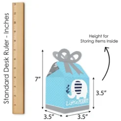 Big Dot Of Happiness Blue Elephant - Square Favor Gift Boxes - Boy Baby Shower Or Birthday Party Bow Boxes - Set Of 12 10 Big Dot Of Happiness Blue Elephant - Square Favor Gift Boxes - Boy Baby Shower Or Birthday Party Bow Boxes - Set Of 12 -Aurora Party Sales GUEST 8afd0368 7114 4031 8c04 be97e8f196a6