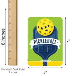 Big Dot Of Happiness Let’s Rally - Pickleball - Bingo Cards And Markers - Birthday Or Retirement Party Bingo Game - Set Of 18 -Aurora Party Sales GUEST 8afdc0fe c1b7 4245 a101 92802a89e63f