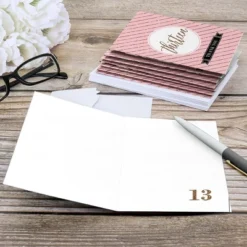 Big Dot Of Happiness Chic 13th Birthday - Pink, Black And Gold - Birthday Party Thank You Cards (8 Count) -Aurora Party Sales GUEST 8ccaf688 91f5 4156 bf47 18d98c390f80