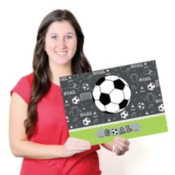 Big Dot Of Happiness Goaaal - Soccer - Paper Birthday Party Coloring Sheets - Activity Placemats - Set Of 16 -Aurora Party Sales GUEST 8d93fb4e 4dfe 4618 b119 df7bc0829049