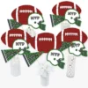 Big Dot Of Happiness End Zone - Football - Baby Shower Or Birthday Party Centerpiece Sticks - Table Toppers - Set Of 15
