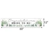 Big Dot Of Happiness Boho Botanical Bride - Greenery Bridal Shower And Wedding Party Decorations Party Banner