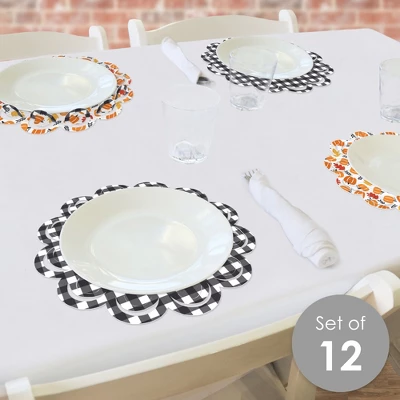 Big Dot Of Happiness Happy Fall Truck - Harvest Pumpkin Party Round Table Decorations - Paper Chargers - Place Setting For 12 1 Big Dot Of Happiness Happy Fall Truck - Harvest Pumpkin Party Round Table Decorations - Paper Chargers - Place Setting For 12