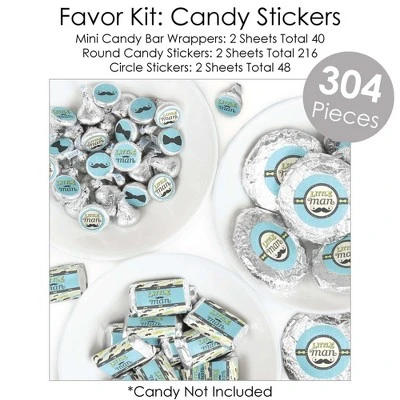 Big Dot Of Happiness Dashing Little Man Mustache Party - Baby Shower Or Birthday Party Supplies - Banner Decoration Kit - Fundle Bundle 6 Big Dot Of Happiness Dashing Little Man Mustache Party - Baby Shower Or Birthday Party Supplies - Banner Decoration Kit - Fundle Bundle - Image 6