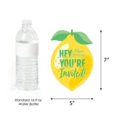 Big Dot Of Happiness So Fresh - Lemon - Shaped Fill-in Invitations - Citrus Lemonade Party Invitation Cards With Envelopes - Set Of 12 -Aurora Party Sales GUEST 92f98d2e 4a19 46e0 a5bc c46f026c5d48