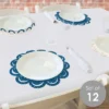 Big Dot Of Happiness Happy Passover - Pesach Jewish Holiday Party Round Table Decorations - Paper Chargers - Place Setting For 12