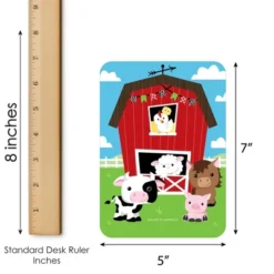 Big Dot Of Happiness Farm Animals - Picture Bingo Cards And Markers - Birthday Party Bingo Game - Set Of 18 5 Big Dot Of Happiness Farm Animals - Picture Bingo Cards And Markers - Birthday Party Bingo Game - Set Of 18 -Aurora Party Sales GUEST 95e566ea 243f 414a 8336 619701a27cc1