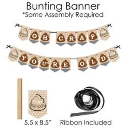 Big Dot Of Happiness Oh Crap, You're Old - Banner And Photo Booth Decorations - Poop Birthday Party Supplies Kit - Doterrific Bundle 7 Big Dot Of Happiness Oh Crap, You're Old - Banner And Photo Booth Decorations - Poop Birthday Party Supplies Kit - Doterrific Bundle -Aurora Party Sales GUEST 966c9cae d94e 4c37 adf1 a37b03db0f0d