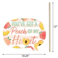 Big Dot Of Happiness Funny Sweet As A Peach - Fruit Themed Baby Shower Or Birthday Party Photo Booth Props Kit - 10 Piece -Aurora Party Sales GUEST 96792810 b72e 41d2 a28e e3af94a5b5ab