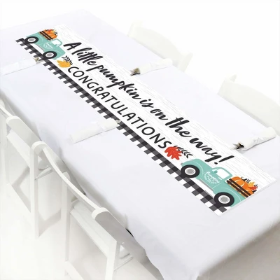 Big Dot Of Happiness Happy Fall Truck - Baby Shower Decorations Party Banner 4 Big Dot Of Happiness Happy Fall Truck - Baby Shower Decorations Party Banner - Image 4