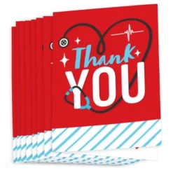 Thank You Nurses - Nurse Appreciation Week Thank You Cards (8 Count)