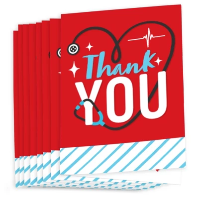 Thank You Nurses - Nurse Appreciation Week Thank You Cards (8 Count) 1 Thank You Nurses - Nurse Appreciation Week Thank You Cards (8 Count)